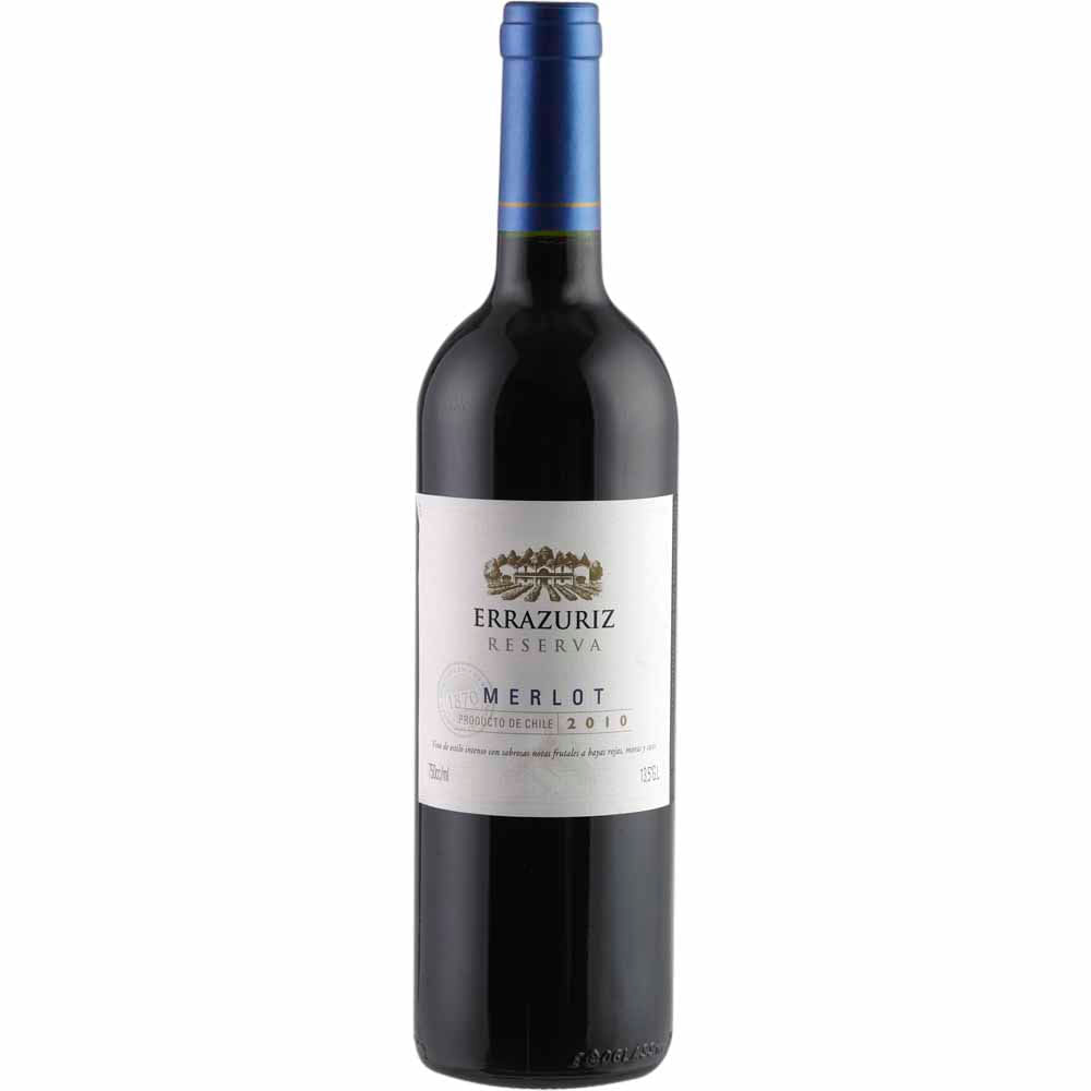 Vino Tinto ERRAZURIZ Estate Series Merlot Reserva Botella 750ml