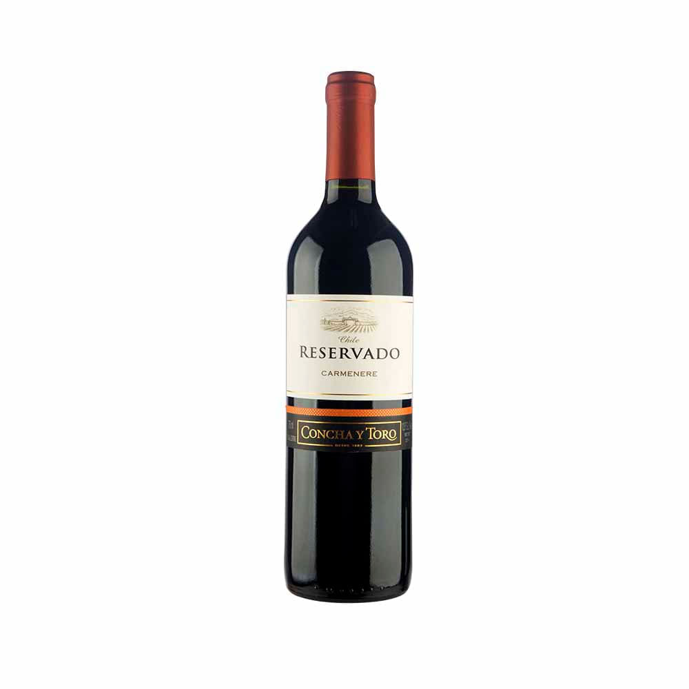 Vino Tinto CONCHA Y TORO Reservado Carmenere Botella 750ml
