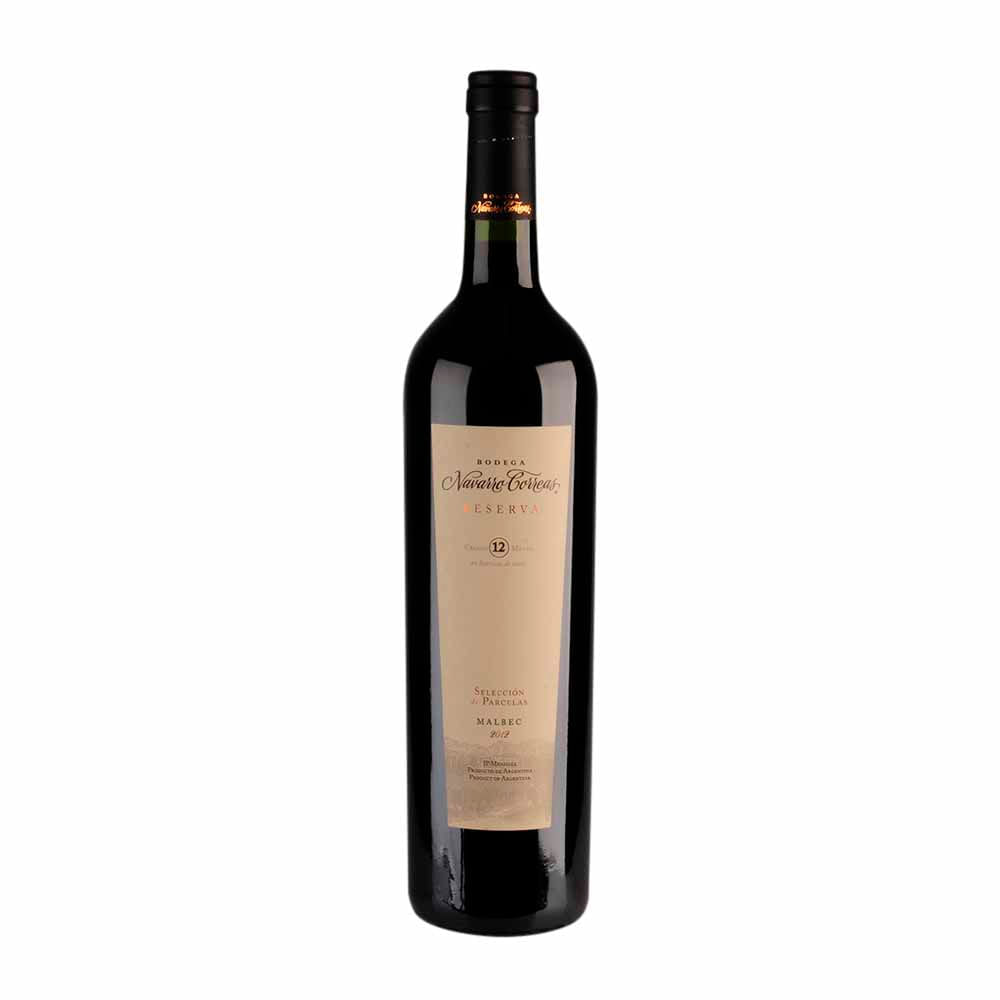 Vino Tinto NAVARRO CORREAS Selección de Parcelas Malbec Reserva Botella 750ml