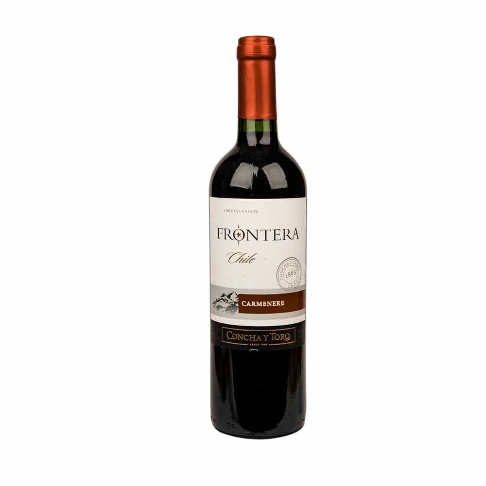 Vino Tinto FRONTERA Carmenere Botella 750ml