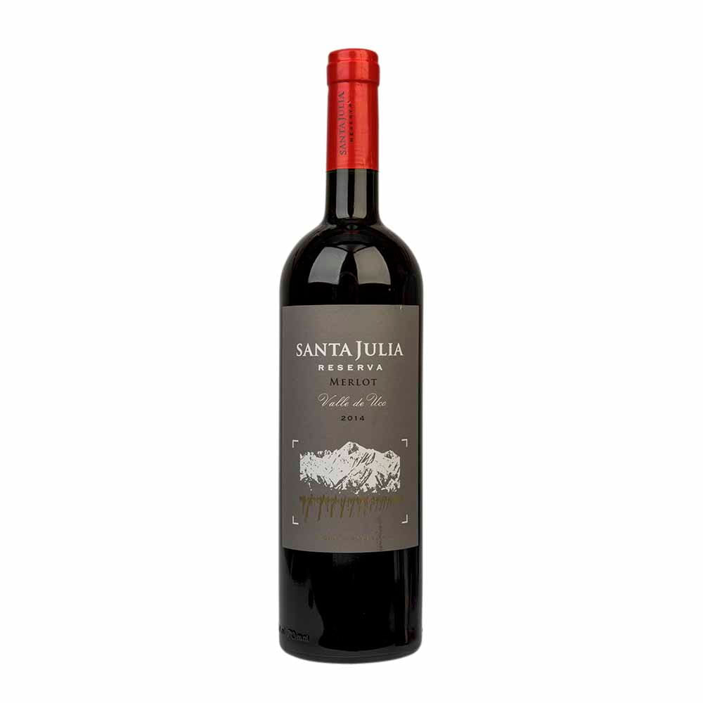 Vino Tinto SANTA JULIA Reserva Merlot Botella 750ml