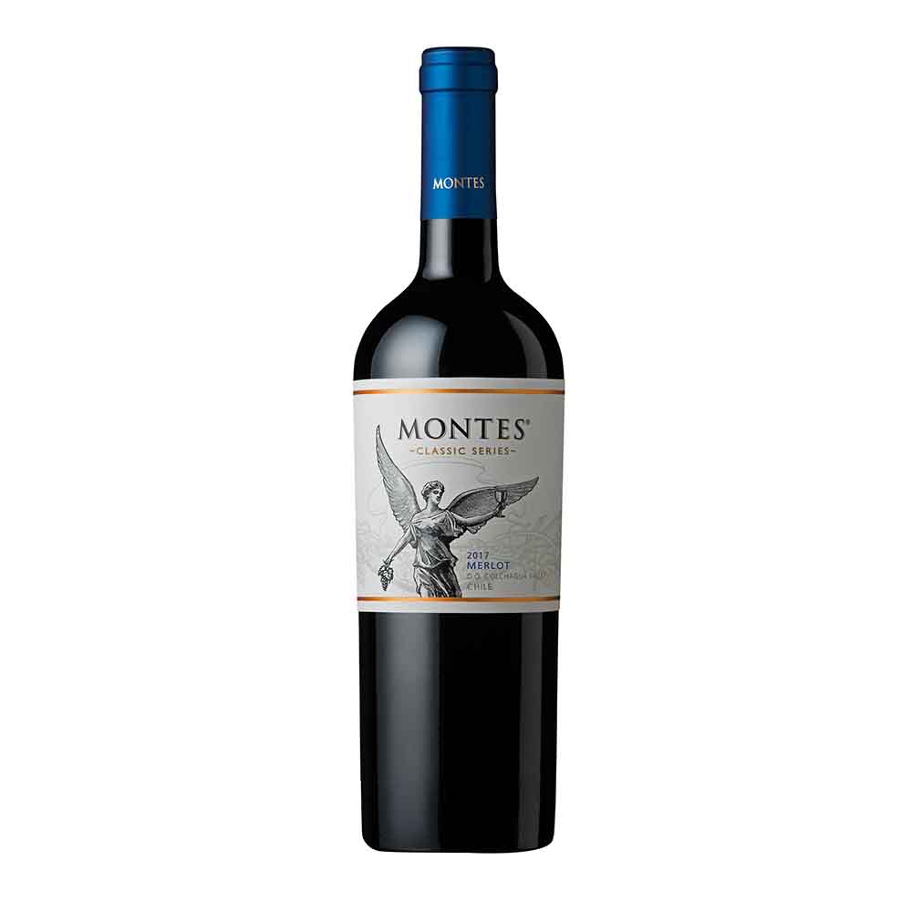 Vino Tinto MONTES Classic Merlot Reserva Botella 750ml