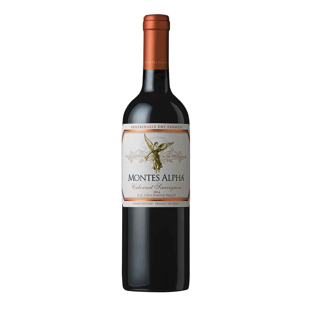 Vino Tinto MONTES ALPHA Cabernet Sauvignon Botella 750ml