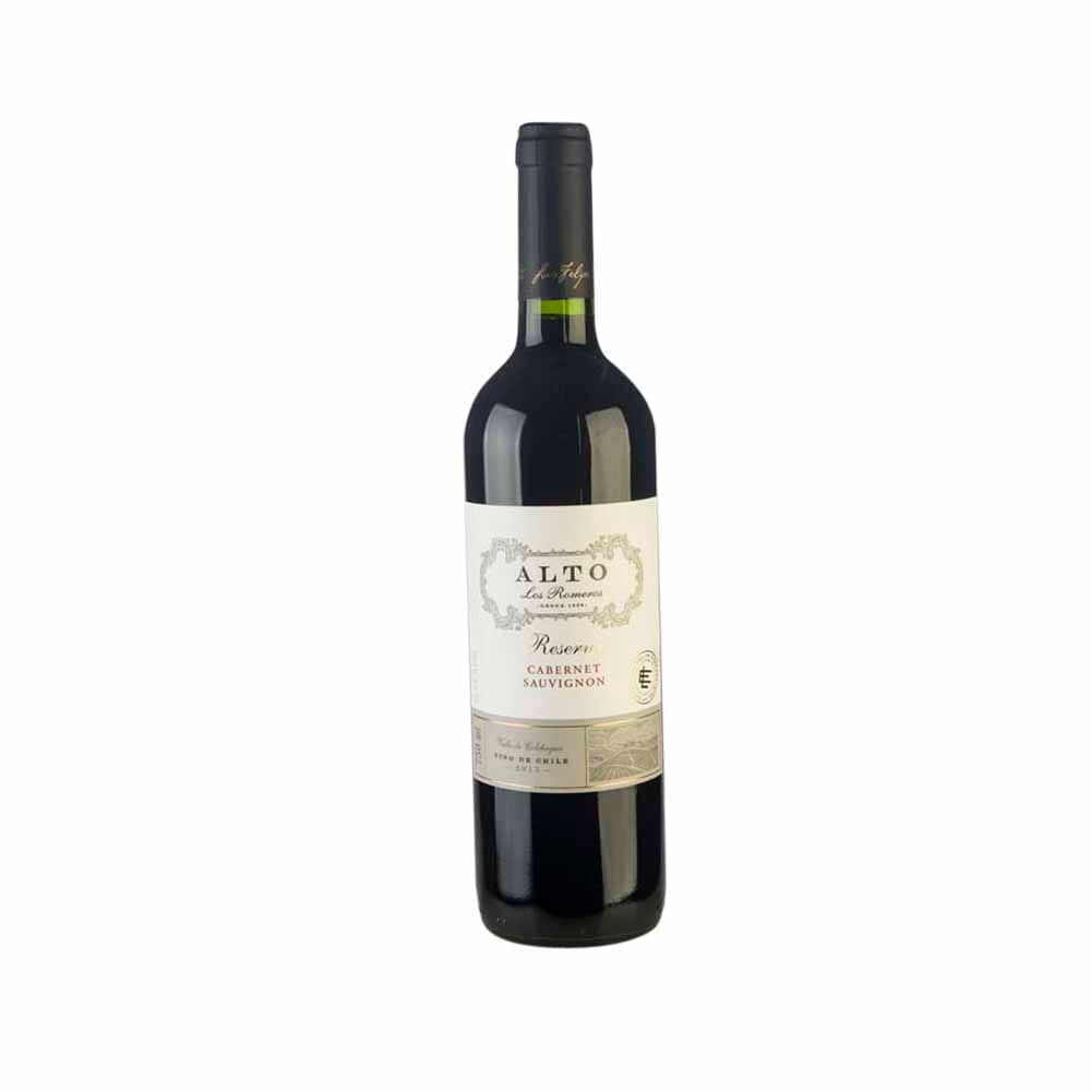 Vino Tinto ALTOS LOS ROMEROS Reserva Cabernet Sauvignon Botella 750ml