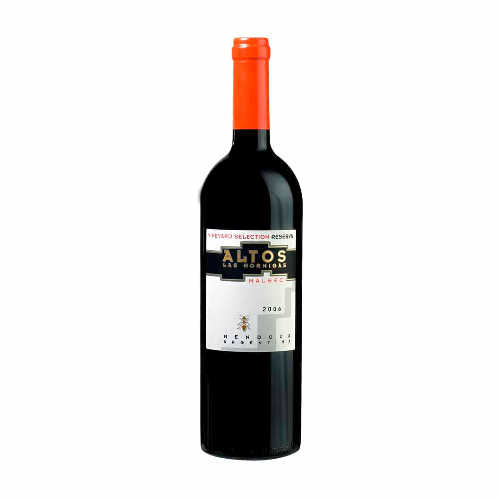 Vino Tinto ALTOS LAS HORMIGAS Reserva Malbec Botella 750ml