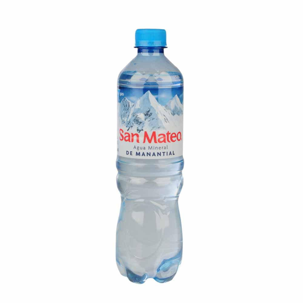 Agua Mineral SAN MATEO Sin Gas Botella 600ml