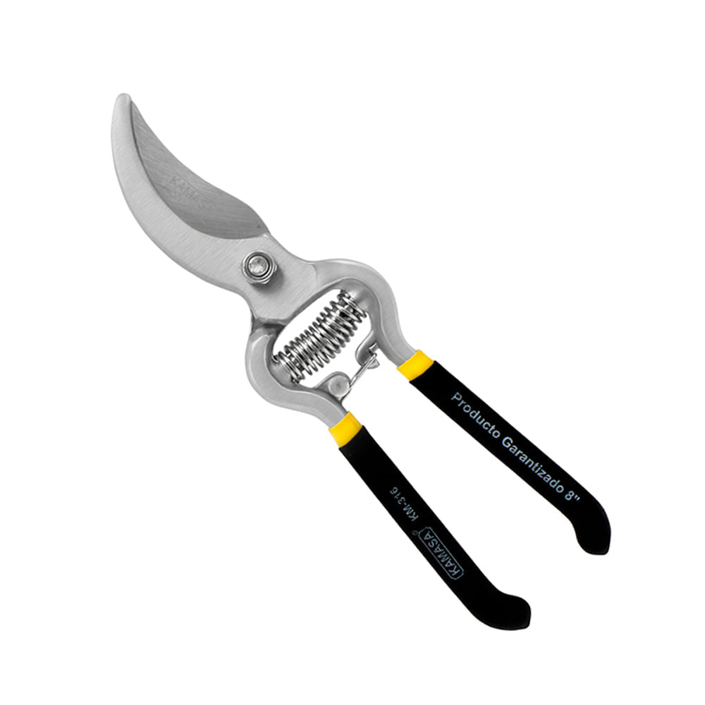 Tijera de Podar Kamasa 8' Amarilla para Jardinería