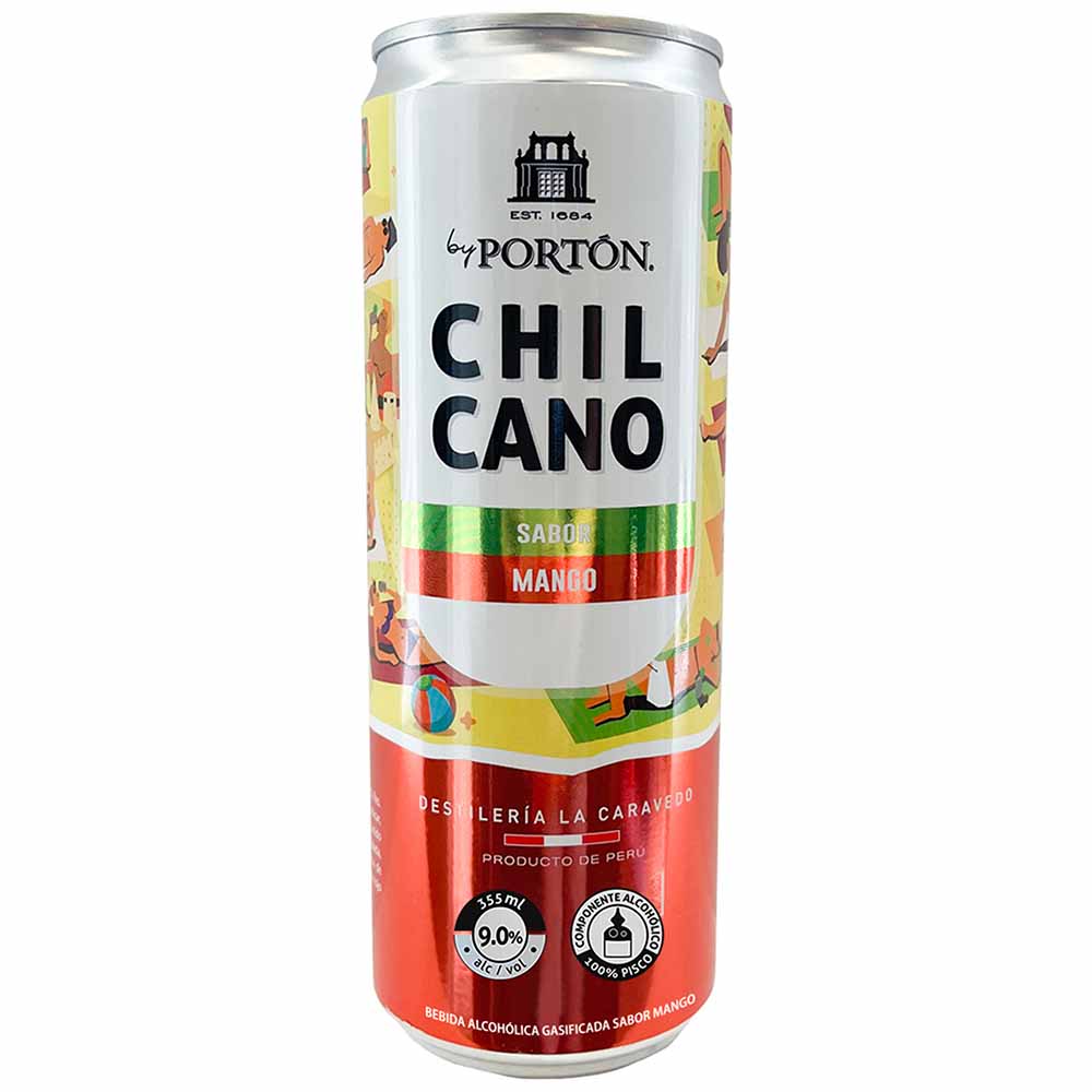 Ready To Drink (RTD) PORTON Chilcano de Mango Lata 355ml