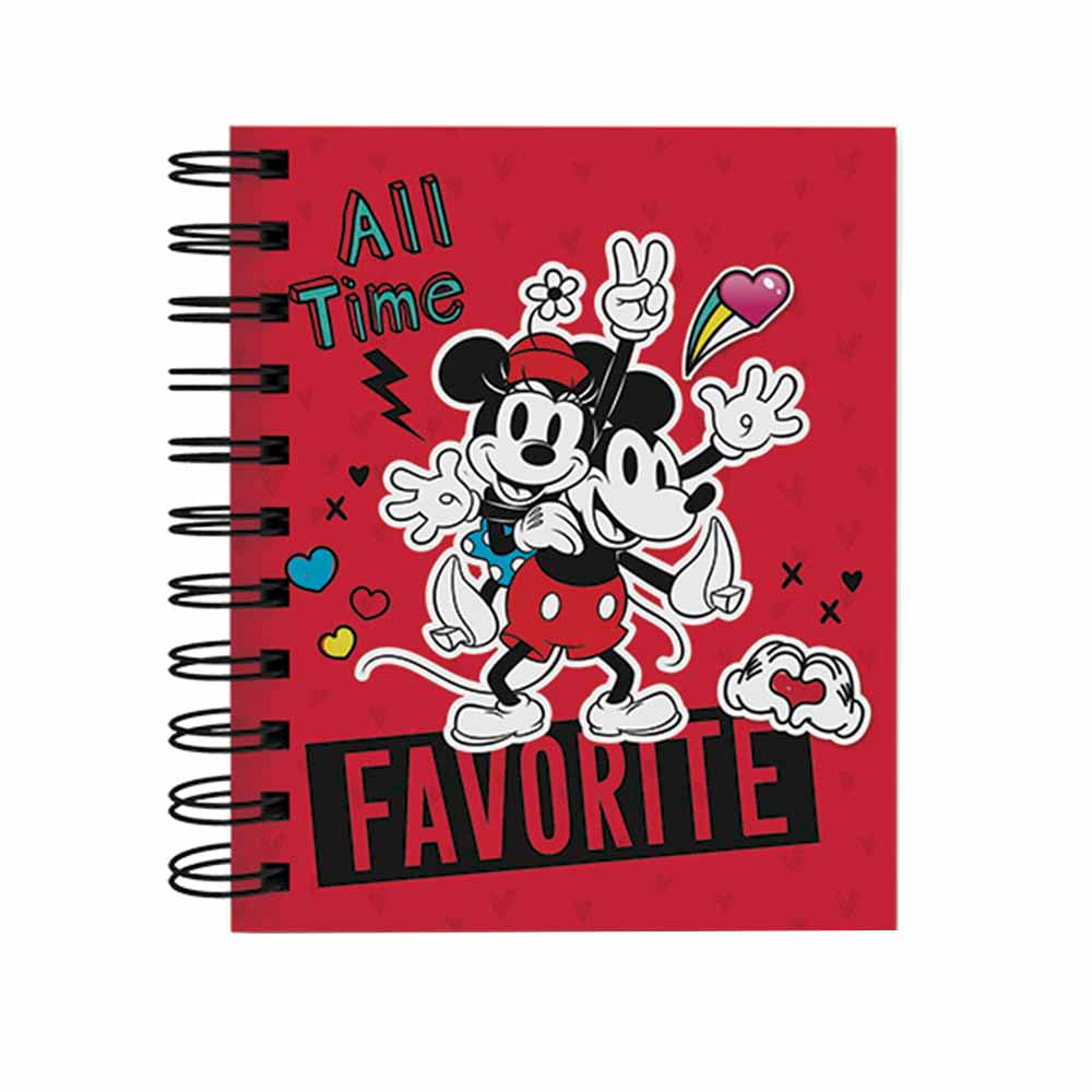 Cuaderno Espiralado DGNOTTAS A6 Tapa Dura Disney