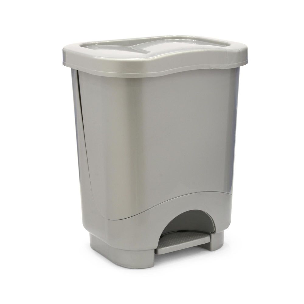 Tacho automático Danubio plomo nacarado 24 litros Reyplast