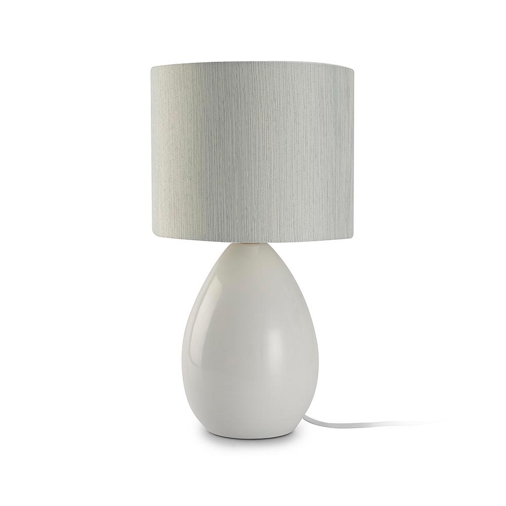 Lámpara de Mesa Julieta Clásica Orange 1 Luz Blanca