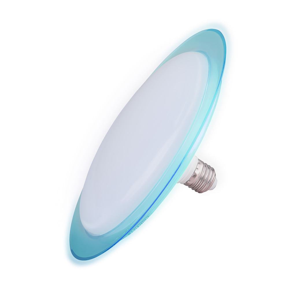 Plafón LED UFO 30W Celeste Luz Fría