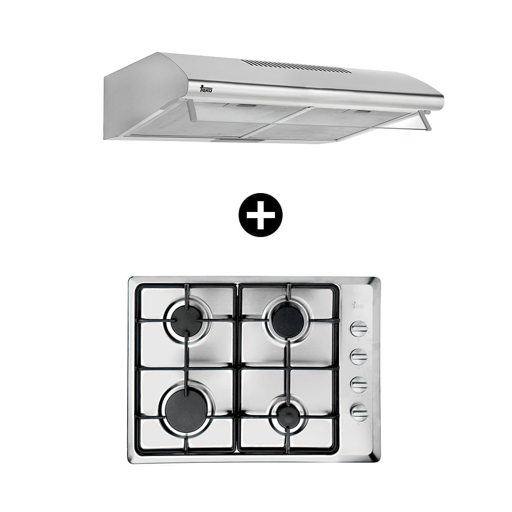 Combo Campana CL610 + Cocina HLX 504G