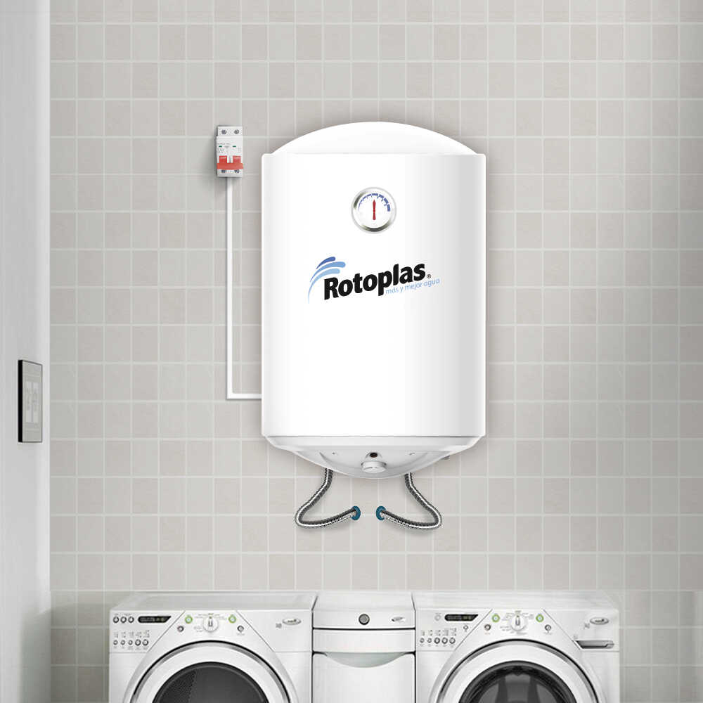 Terma Eléctrica Rotoplas Duraterma 50L Blanco