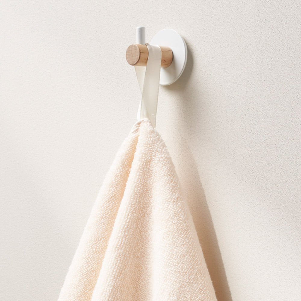 Perchero Scandi Sensea Blanco Brillante de Baño