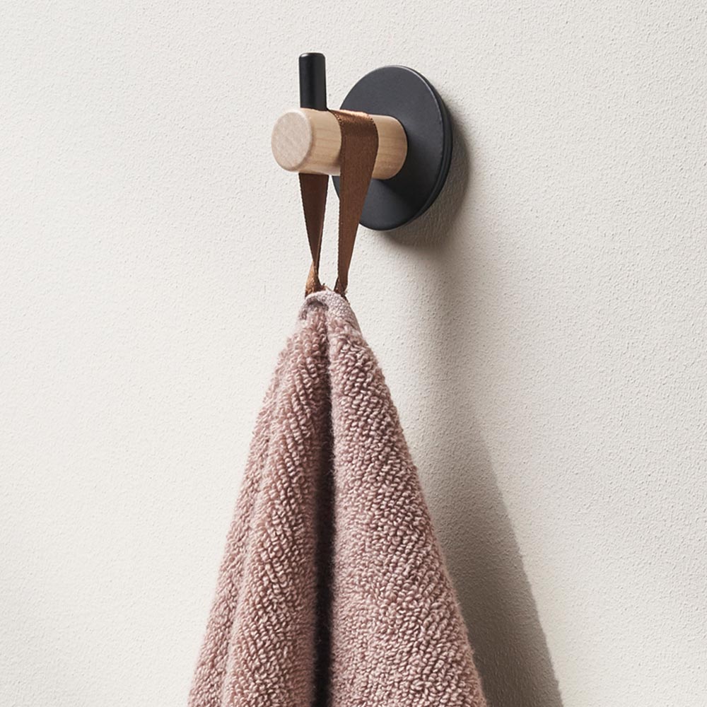 Perchero Scandi Sensea Negro de Madera/Metal