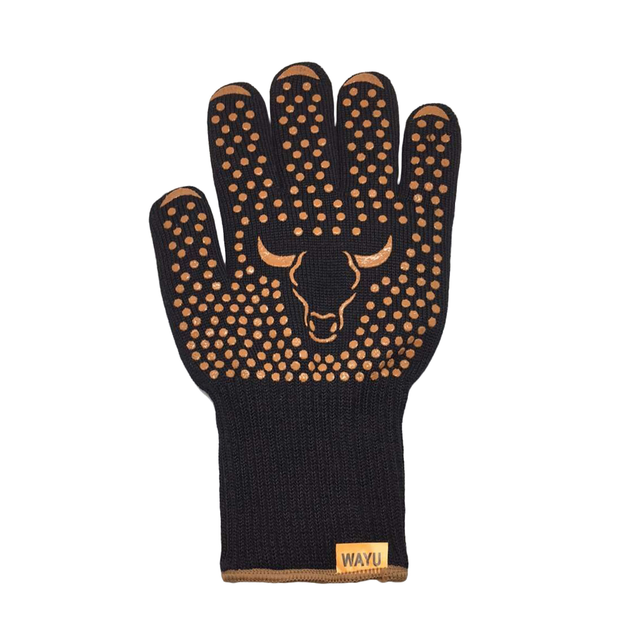 Guante Ignífugo Wayu Negro Resistente al Calor 500°C