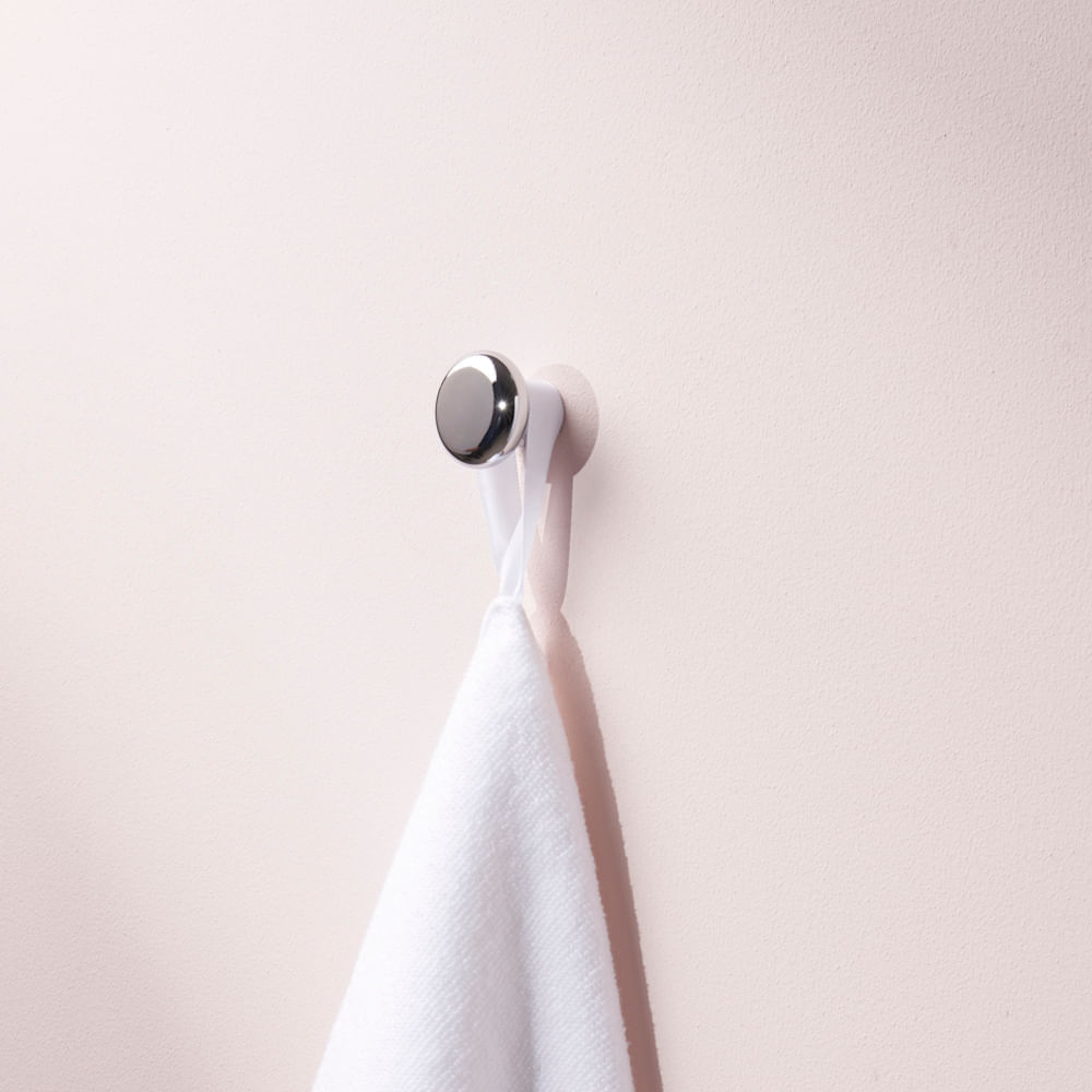 Perchero Disco Cromado Sensea