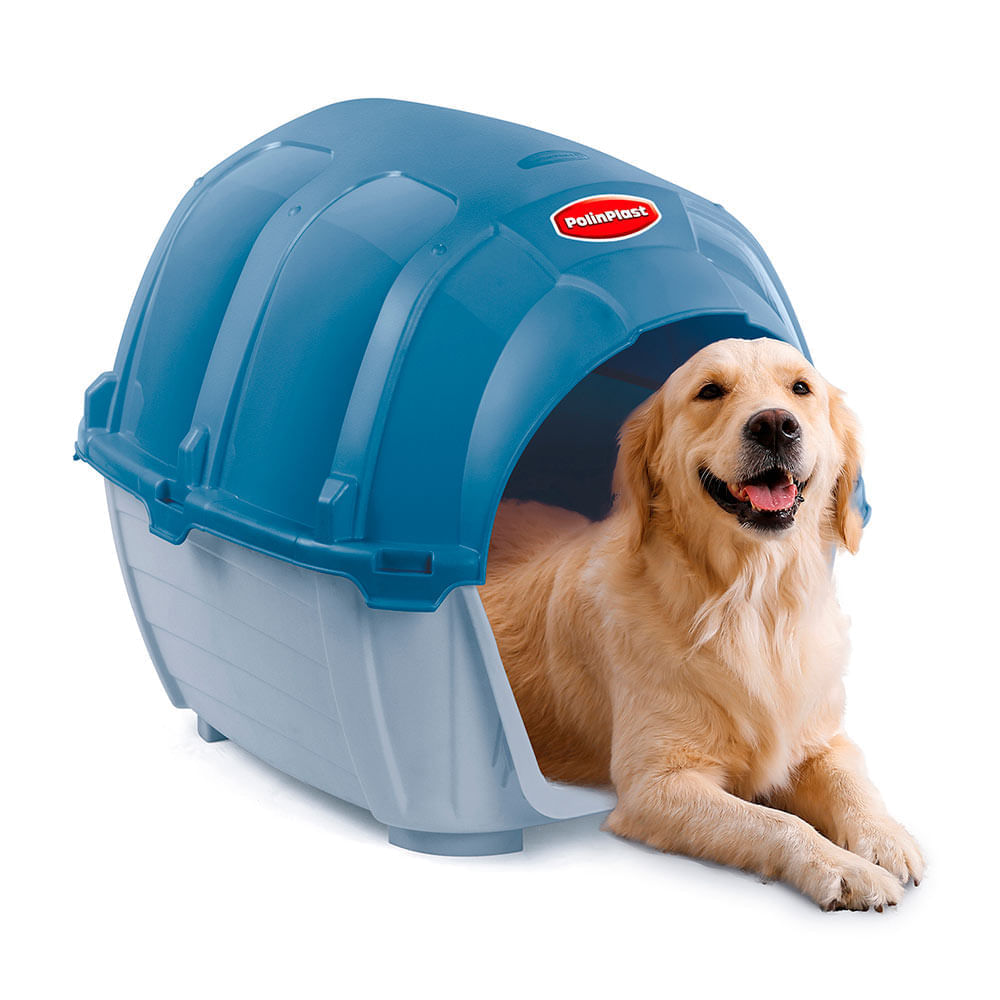 Pet house big Gris/Acero Polinplast