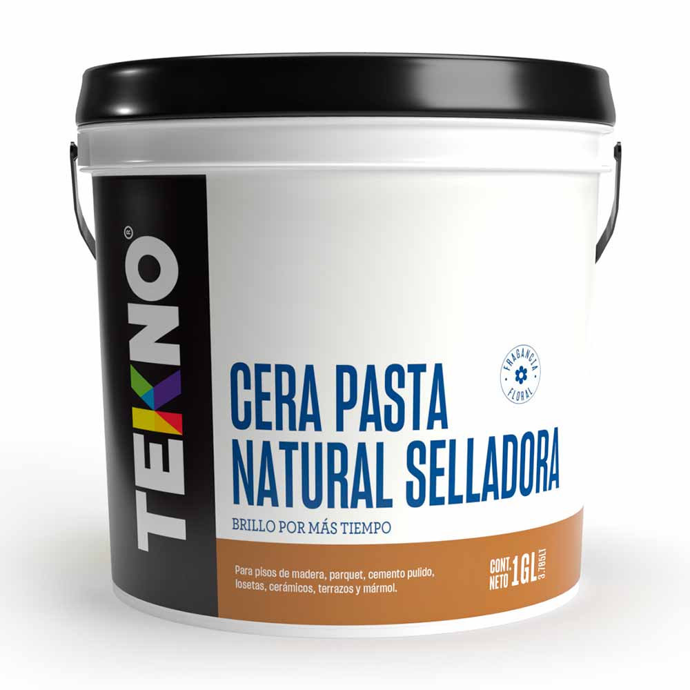 Cera en Pasta Tekno Natural Selladora 1 Galón