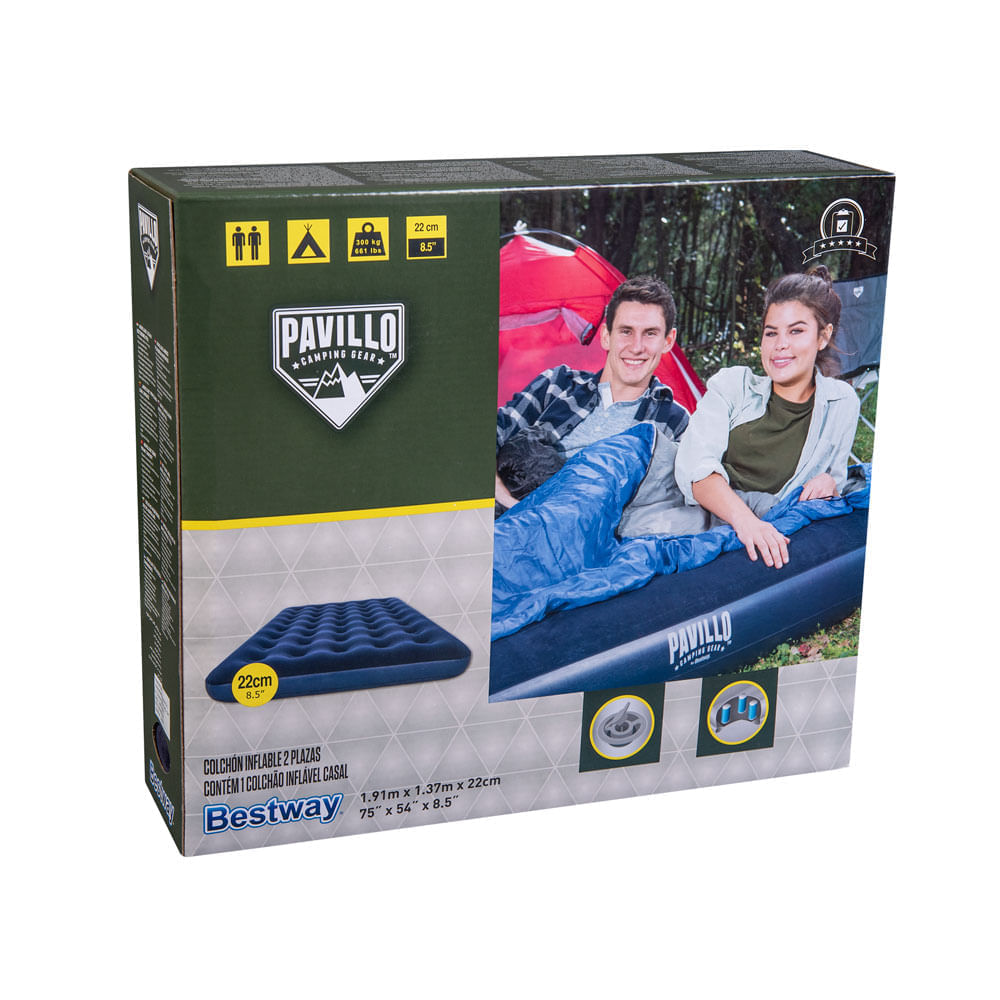 Colchón inflable para camping 1 plaza - Oechsle