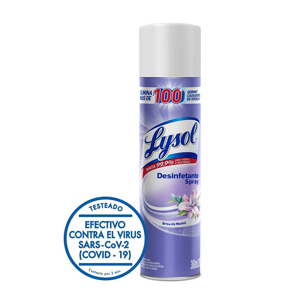 Desinfectante Aire Lysol Lemon Breeze 370ml