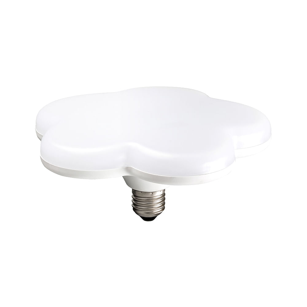 Foco Led Ufo Lightech Floral E27 24W 19cm Luz Fría