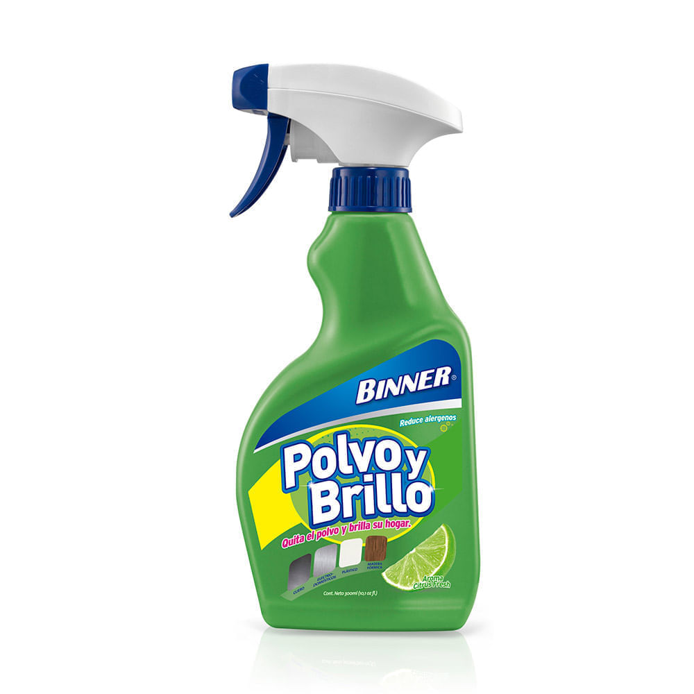 Limpiador polvo y brillo Citrus 300ml