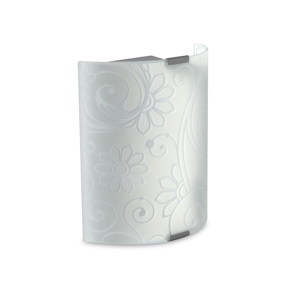 Aplique Begonia 1 Luz Orange