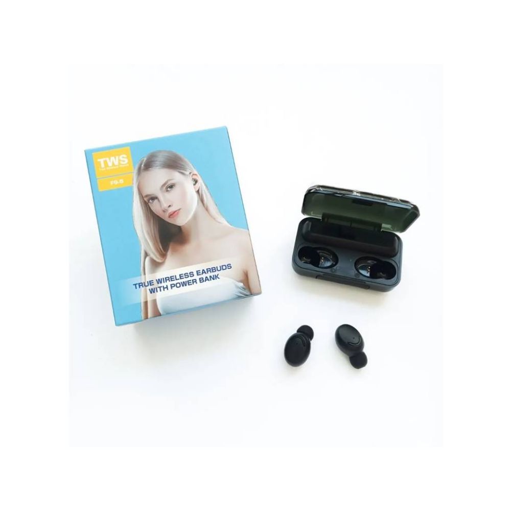 Auriculares Inalámbricos Bluetooth TWS con Banco de Energía BTH-F9-5