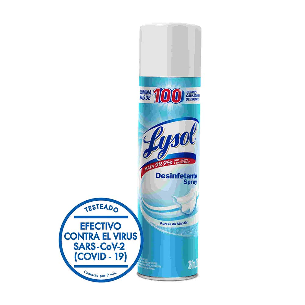 Desinfectante Aire Lysol Crisp Linen 370ml