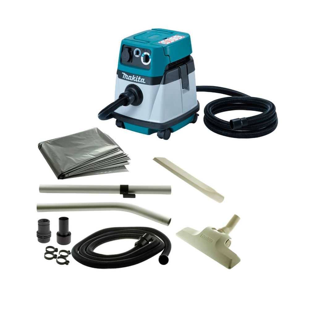 Aspiradora Makita Compacta 1050W con Filtro Autolimpieza
