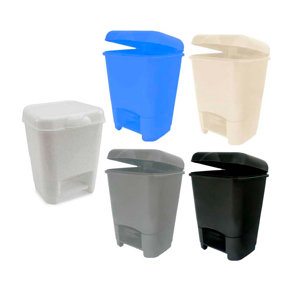 Tacho de baño con pedal 10 litros Duraplast