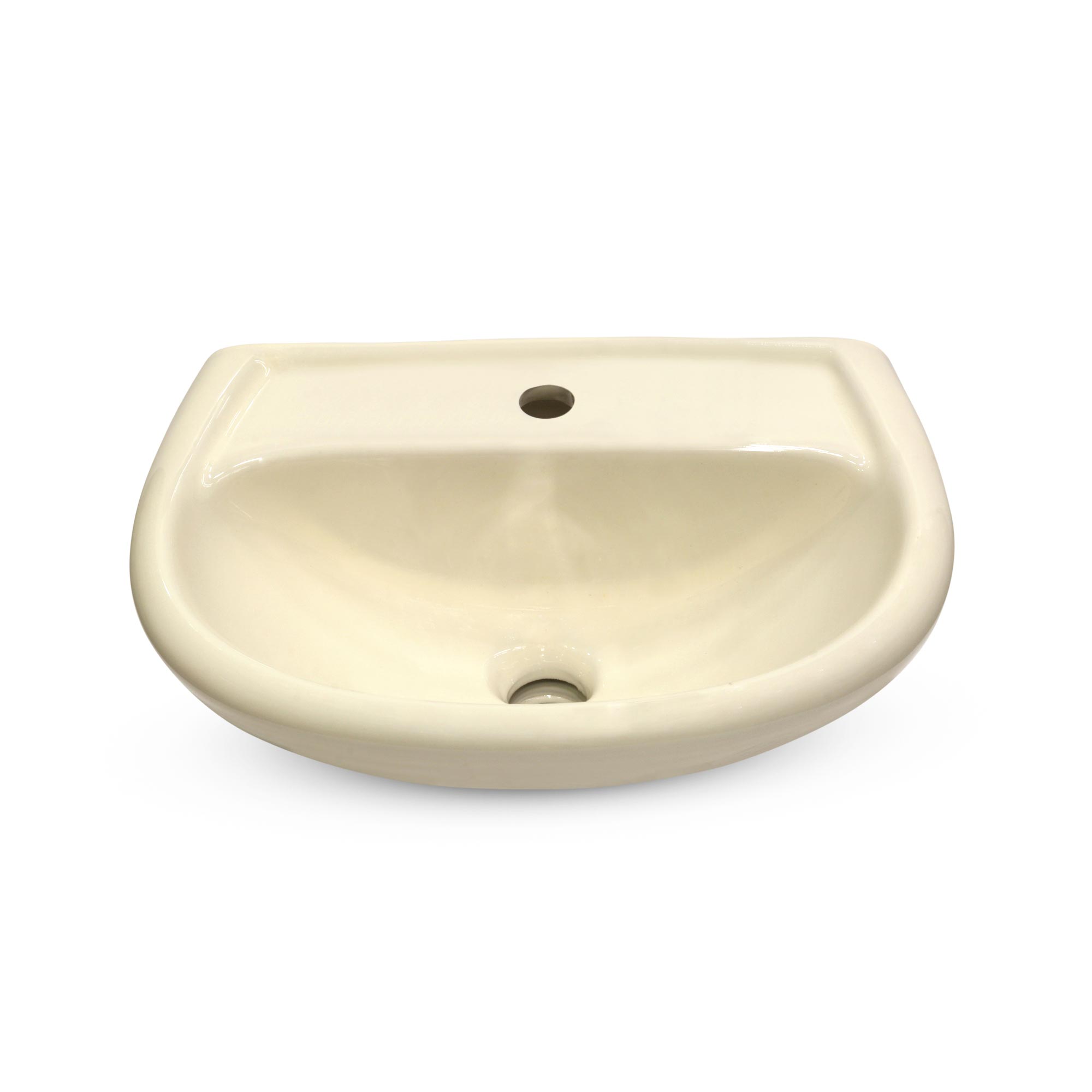 Lavatorio Italgrif Aruba Boné Beige de Loza Vitrificada 45.5x34x17.5cm