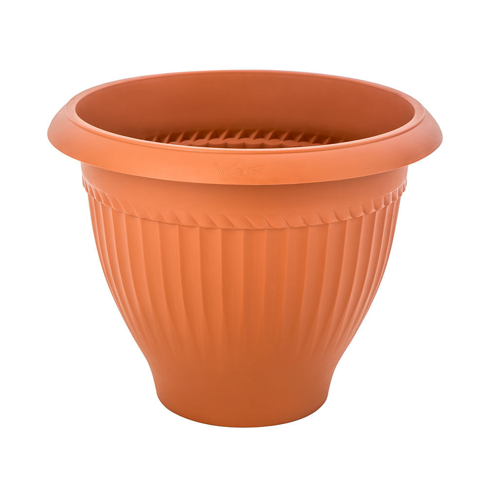 Maceta de PVC Palmeto #3 Terracota Reyplast