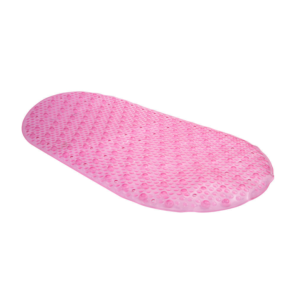 Alfombra para baño antideslizante para ducha Rosado