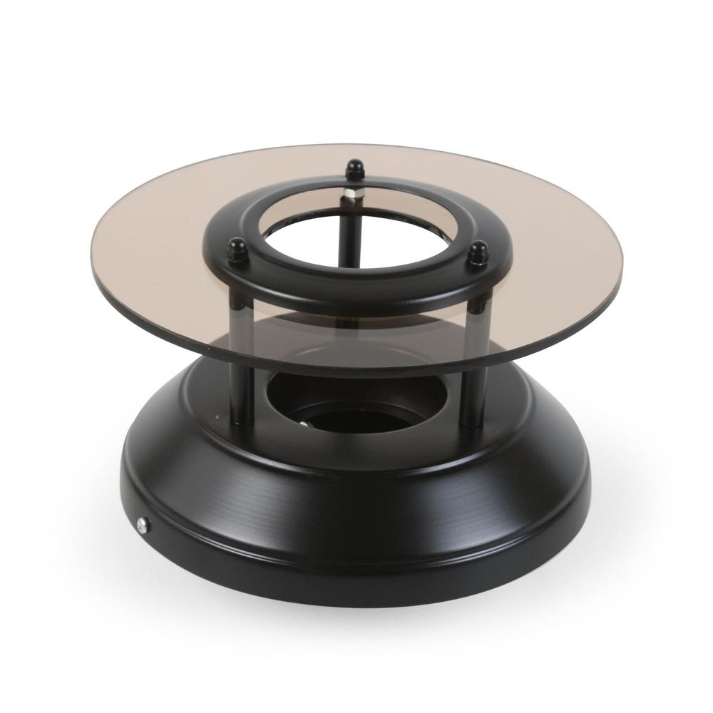 Spot incandescente Fizza 1 vidrio 1 luz Negro Gocia