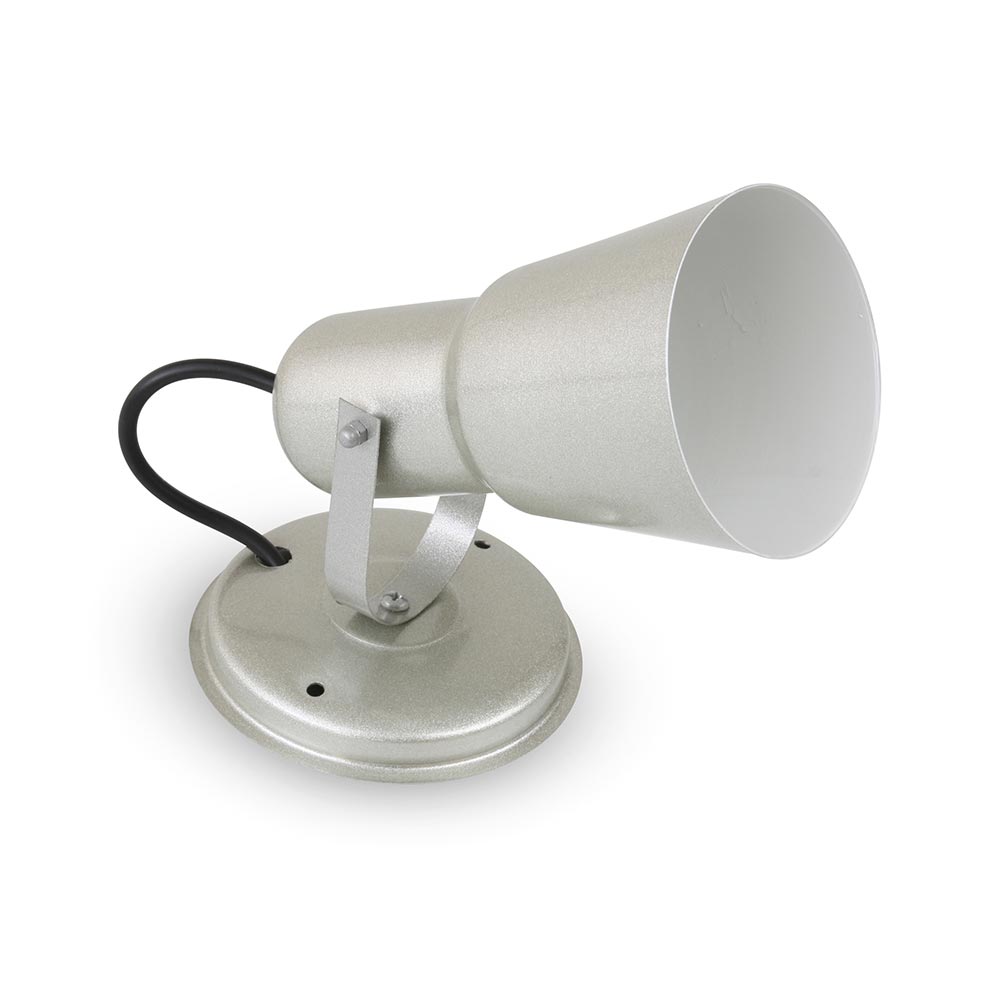 Spot incandescente Reflector 1 luz Aluminio Gocia