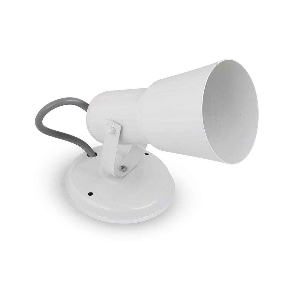 Spot incandescente Reflector 1 luz Blanco Gocia