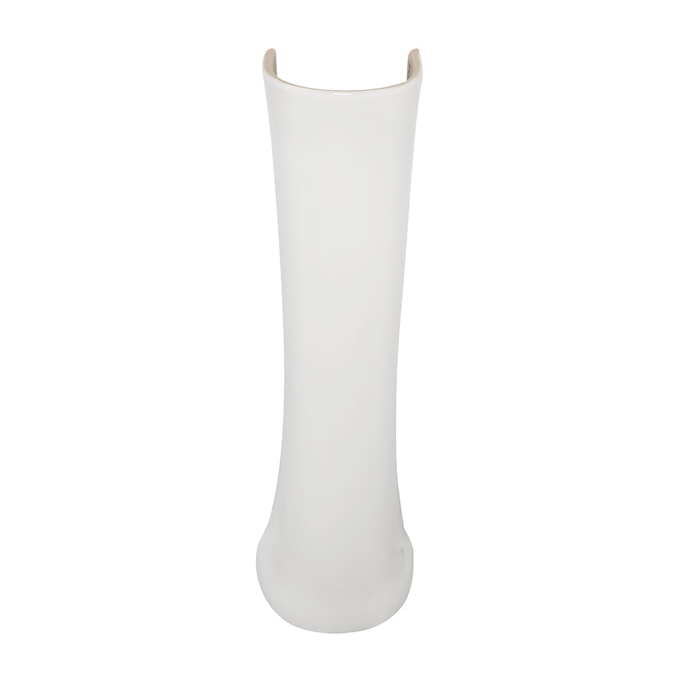 Pedestal de Loza Vainsa Modelo Quarzo Blanco 20x15x68 cm Pedestal de Loza Vainsa Modelo Quarzo Blanco 20x15x68 cm