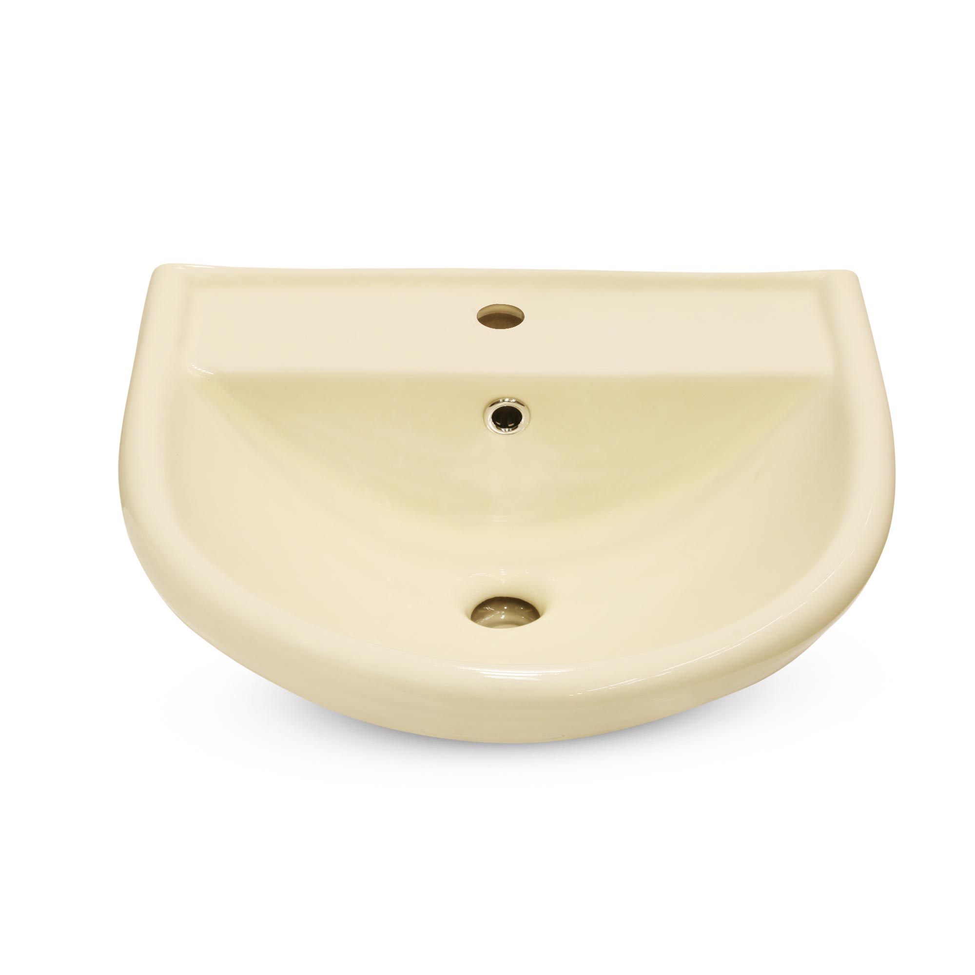 Lavatorio Ovalado Vitrificado Avante Boné Vainsa Beige 49cm