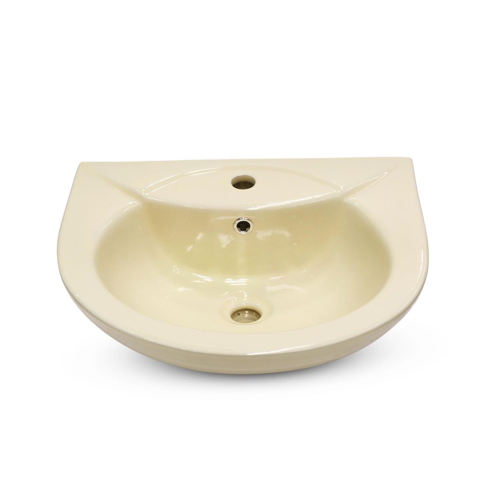 Lavatorio Loza Vitrificada Orange Índigo Boné 52cm Lavatorio Loza Vitrificada Orange Índigo Boné 52cm