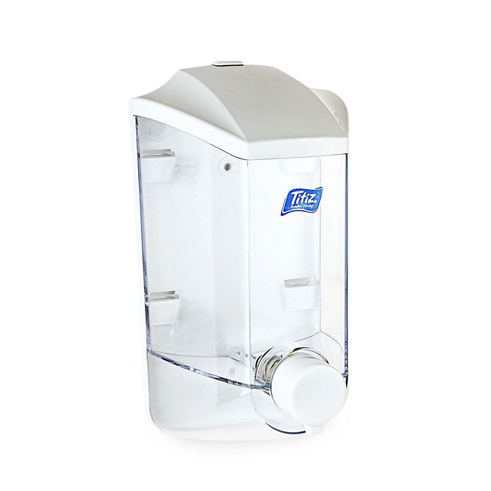 Dispensador de Jabón Líquido Plástico Transparente 1 litro Titiz