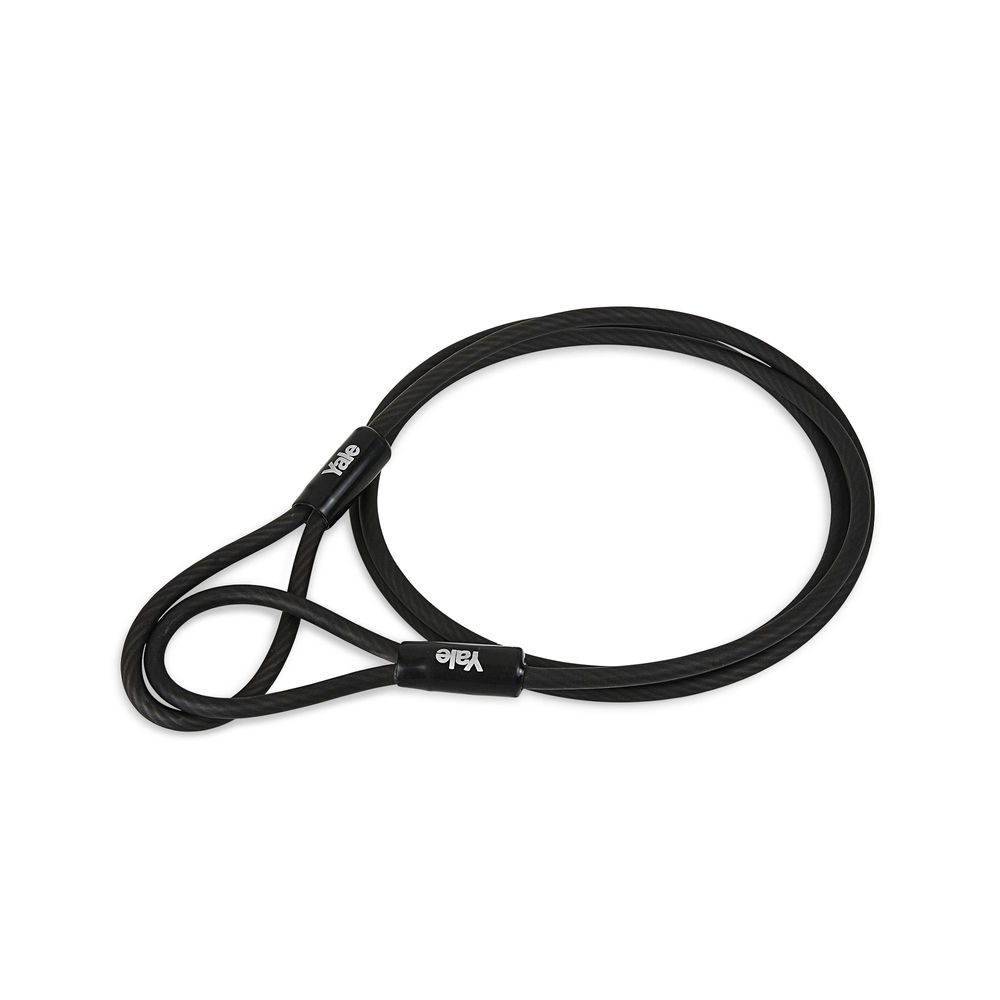 Cable de acero forrado en plástico 2 metros Yale