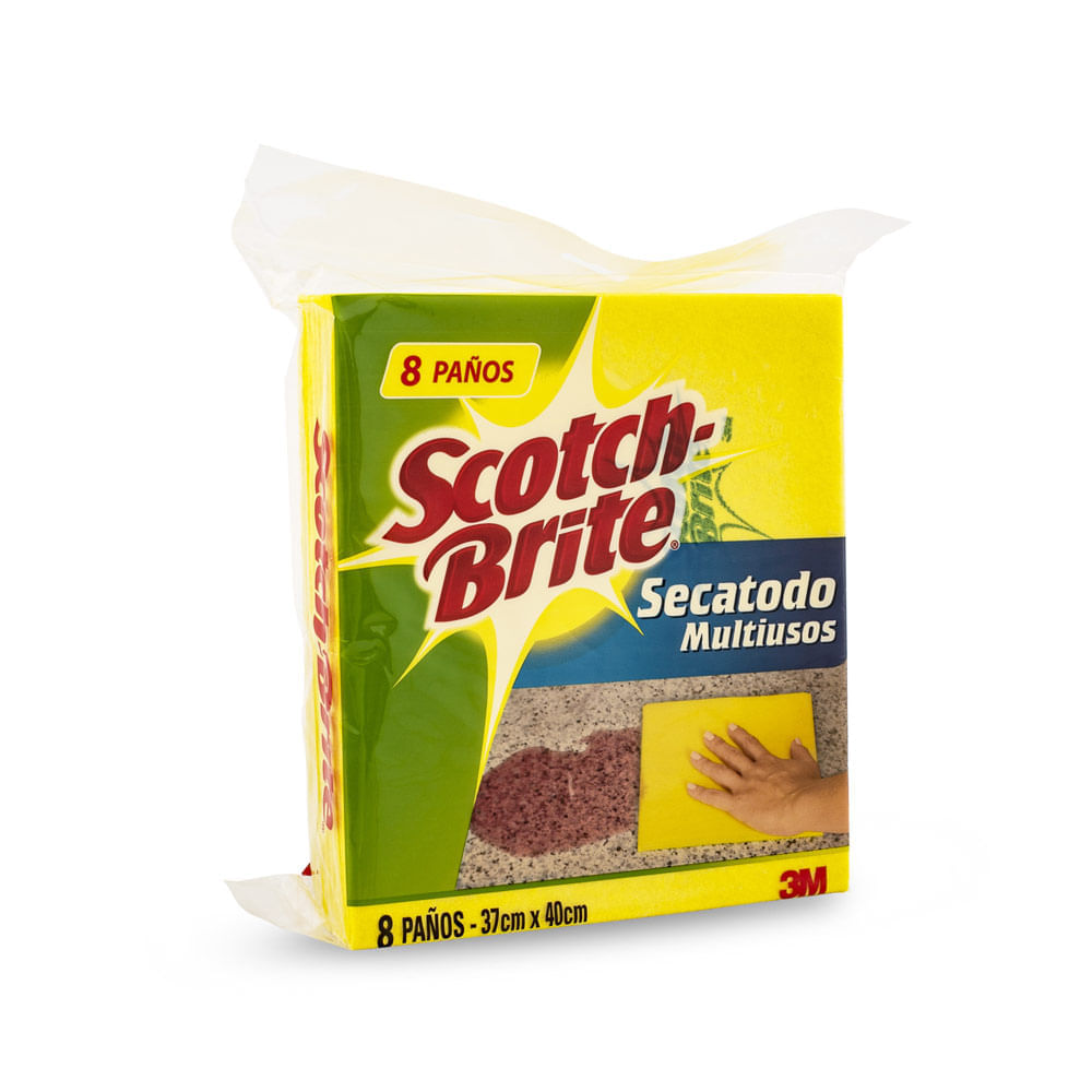 Paño Secatodo Scotch Brite x 8 Unidades