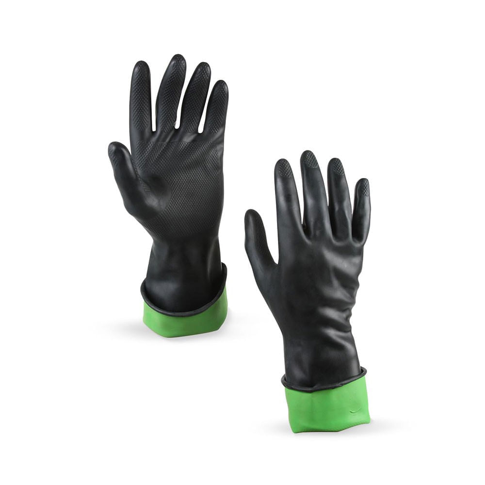 Guante de Látex Master XXL Verde Super Bicolor