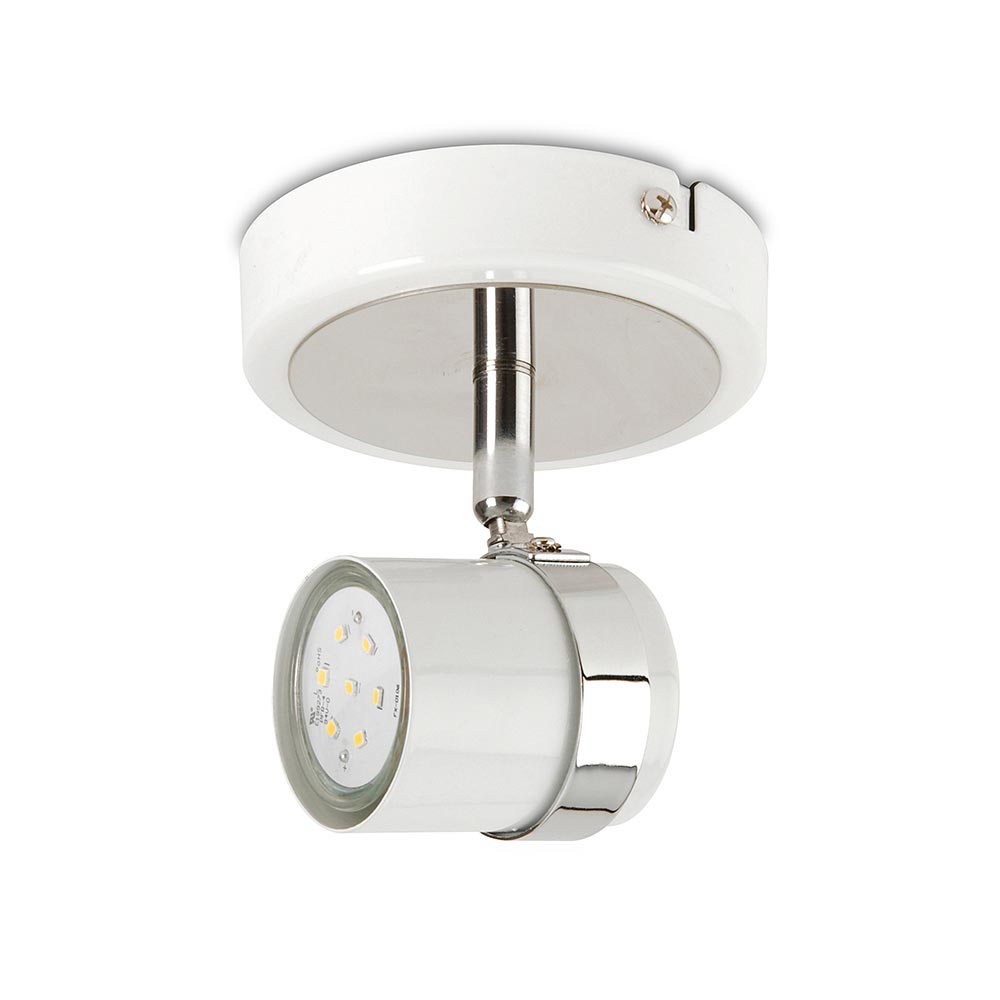 Spot LED Verónica Blanco 1 Luz Orange