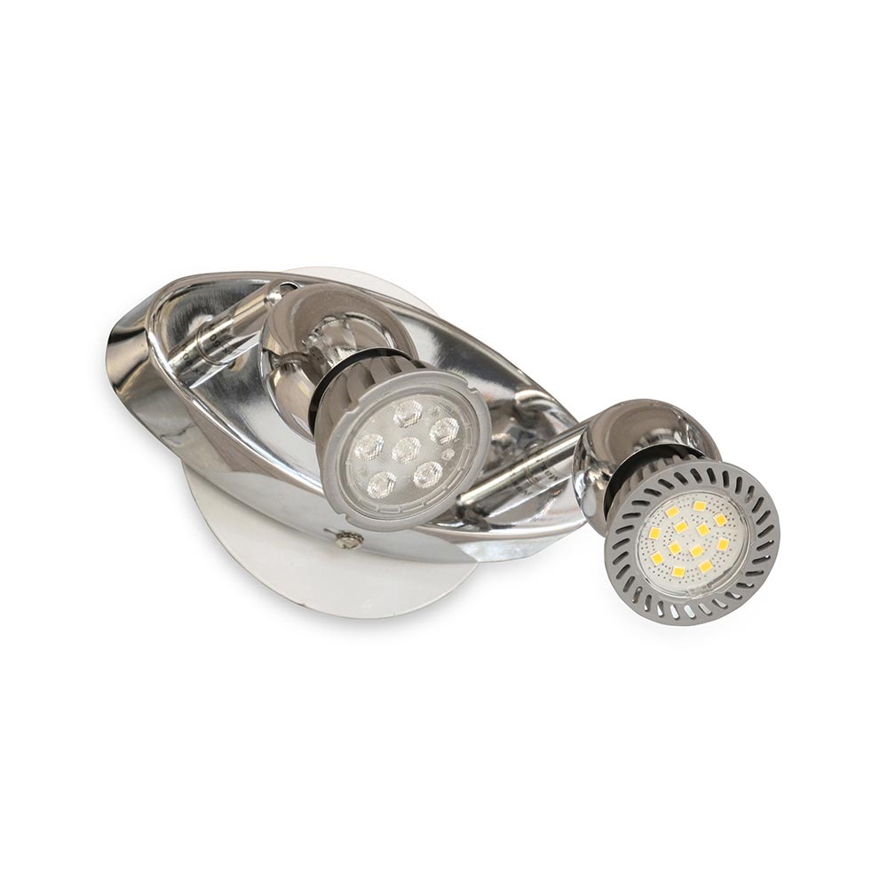 Barra Ana GU10 50W 2 Luces Orange