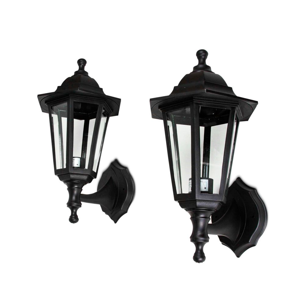 Farol Florencia 60W E27 Negro 2 unidades Orange