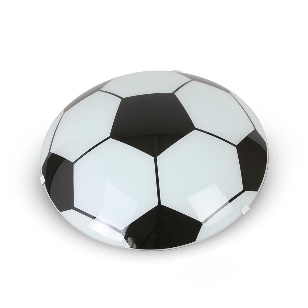 Plafón Fútbol 1 Luz E27 30 cm Orange